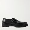 Olie Leather Monk-Strap Shoes