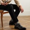 Olie Leather Monk-Strap Shoes - OU