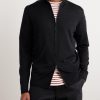 Richard Merino Wool Zip-Up Cardigan - FR