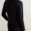 Slim-Fit Merino Wool Rollneck Sweater - BK Slim-Fit Merino Wool Rollneck Sweater - BK