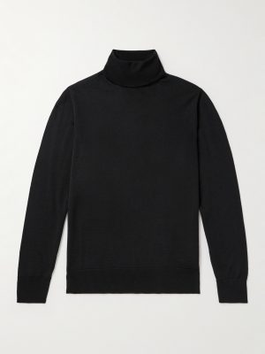 Slim-Fit Merino Wool Rollneck Sweater Slim-Fit Merino Wool Rollneck Sweater