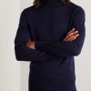 Slim-Fit Merino Wool Rollneck Sweater - FR