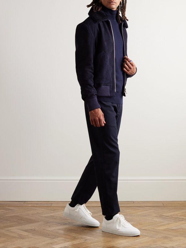 Slim-Fit Merino Wool Rollneck Sweater - OU