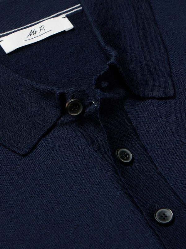 Merino Wool Polo Shirt - CU Merino Wool Polo Shirt - CU