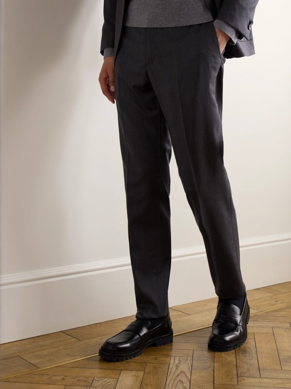 Philip Slim-Fit Wool-Twill Suit Trousers - FR Philip Slim-Fit Wool-Twill Suit Trousers - FR
