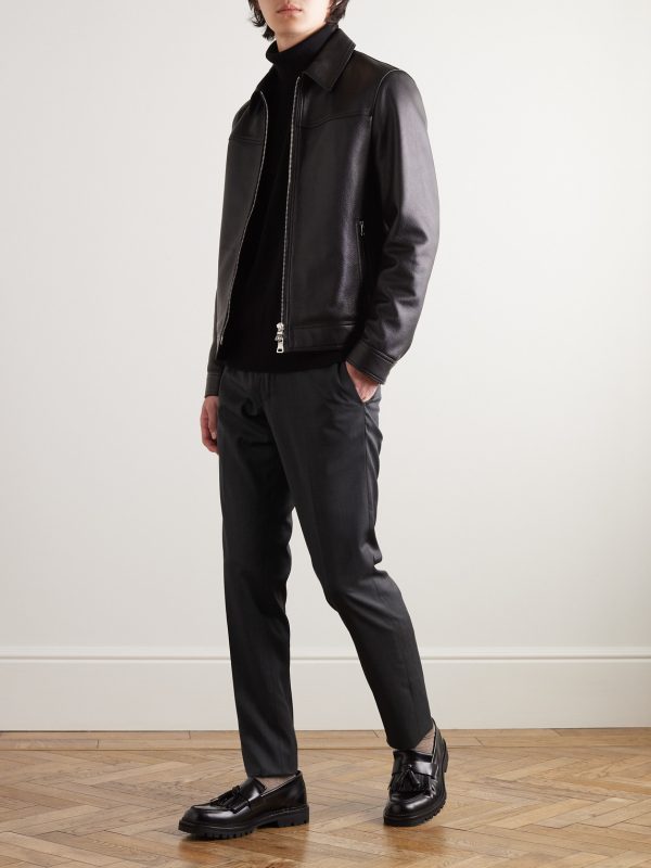 Philip Slim-Fit Wool-Twill Suit Trousers - OU Philip Slim-Fit Wool-Twill Suit Trousers - OU