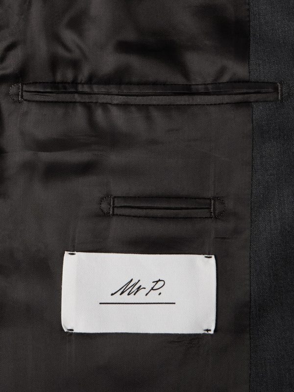 Slim-Fit Wool-Twill Suit Jacket - E2 Slim-Fit Wool-Twill Suit Jacket - E2