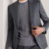 Slim-Fit Wool-Twill Suit Jacket - FR Slim-Fit Wool-Twill Suit Jacket - FR