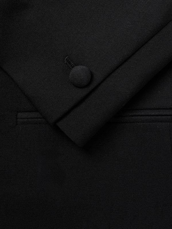 Wool Tuxedo Jacket - CU Wool Tuxedo Jacket - CU