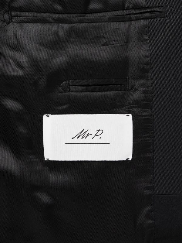 Wool Tuxedo Jacket - E2 Wool Tuxedo Jacket - E2