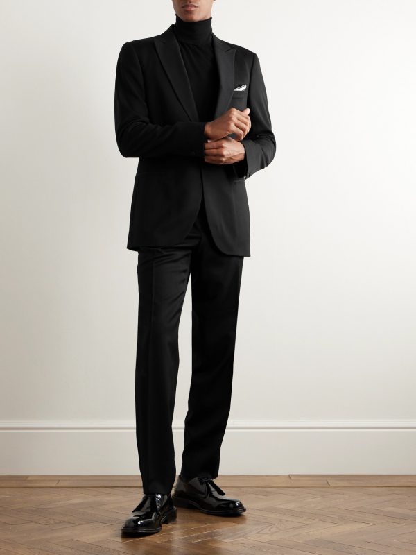 Wool Tuxedo Jacket - OU Wool Tuxedo Jacket - OU