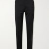 Slim-Fit Wool Tuxedo Trousers Slim-Fit Wool Tuxedo Trousers