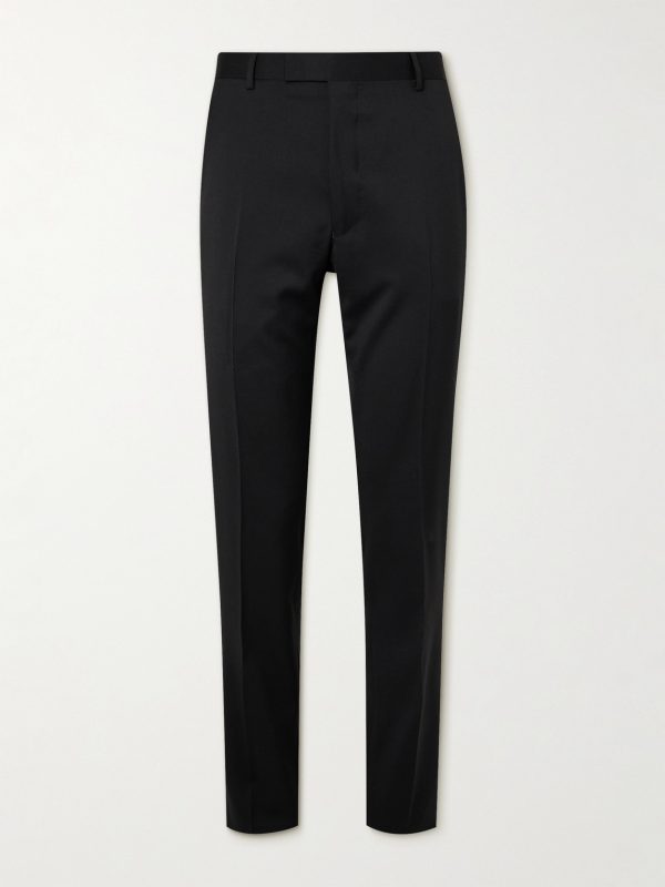 Slim-Fit Wool Tuxedo Trousers Slim-Fit Wool Tuxedo Trousers