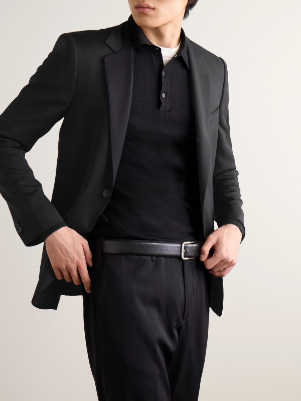 Slim-Fit Wool-Twill Suit Jacket - FR Slim-Fit Wool-Twill Suit Jacket - FR