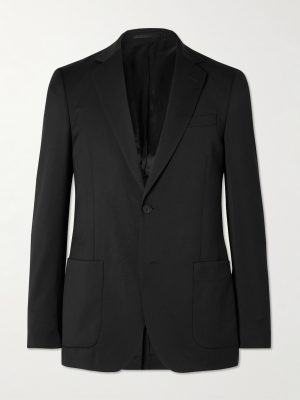 Slim-Fit Wool-Twill Suit Jacket