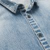 Logo-Embroidered Denim Shirt - CU Logo-Embroidered Denim Shirt - CU