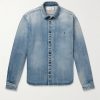 Logo-Embroidered Denim Shirt Logo-Embroidered Denim Shirt