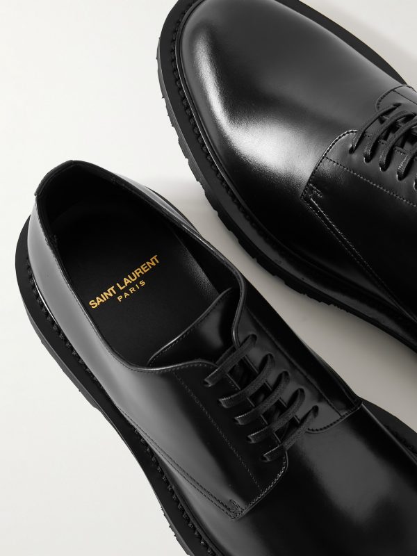 Army Leather Derby Shoes - CU Army Leather Derby Shoes - CU