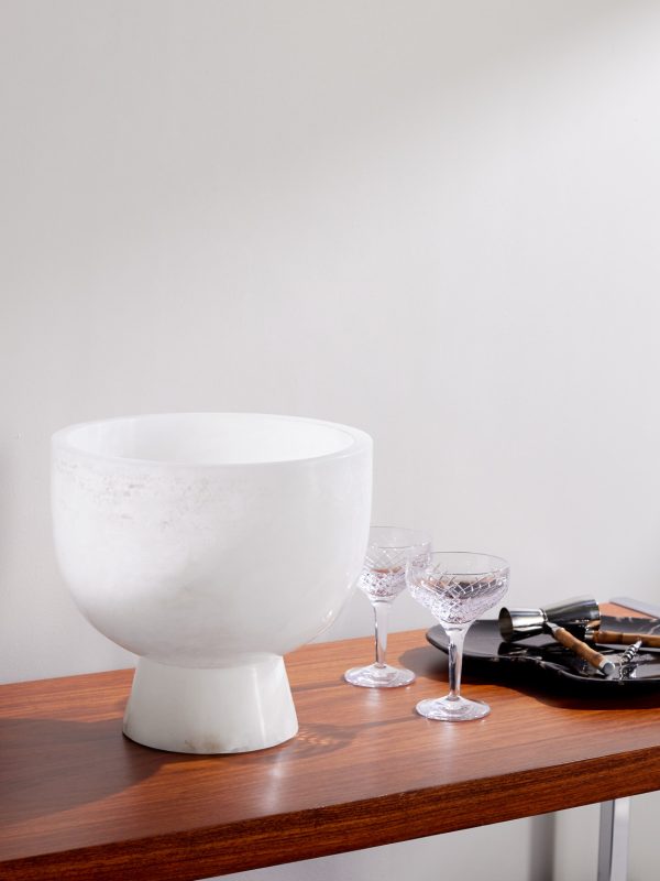 Florenza Alabaster Champagne Bowl - OU