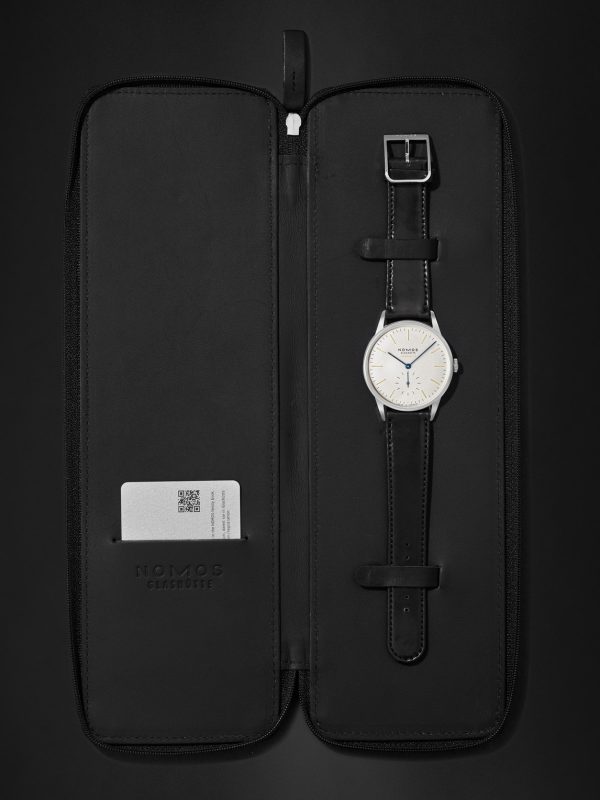 Orion Neomatik Automatic 38.5 Stainless Steel and Leather Watch, Ref. No. 345.S1 - E3 Orion Neomatik Automatic 38.5 Stainless Steel and Leather Watch, Ref. No. 345.S1 - E3