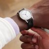 Orion Neomatik Automatic 38.5 Stainless Steel and Leather Watch, Ref. No. 345.S1 - OU Orion Neomatik Automatic 38.5 Stainless Steel and Leather Watch, Ref. No. 345.S1 - OU