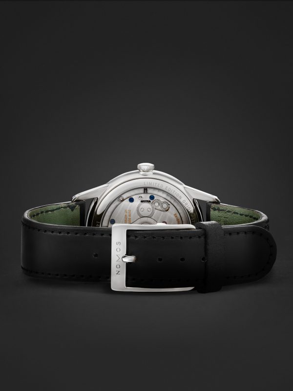 Orion Neomatik Limited Edition Automatic 36.4mm Stainless Steel and Leather Watch, Ref. No. 395.S1 - E2 Orion Neomatik Limited Edition Automatic 36.4mm Stainless Steel and Leather Watch, Ref. No. 395.S1 - E2