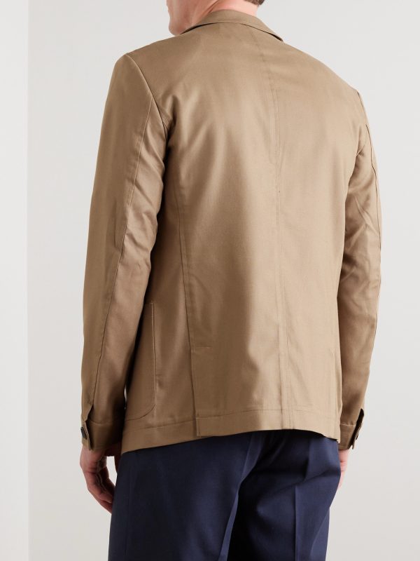 Fairway TENCEL™ Lyocell and Cotton-Blend Twill Blazer - BK