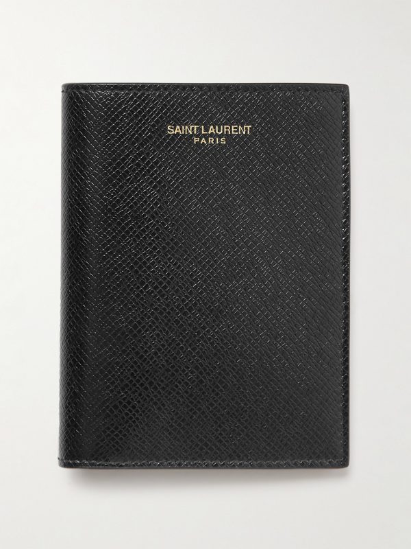 Upcycled Cross-Grain Leather Bifold Wallet