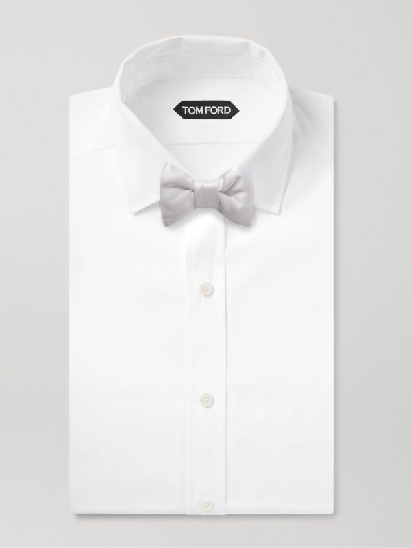 Pre-Tied Silk-Satin Bow Tie - OU Pre-Tied Silk-Satin Bow Tie - OU