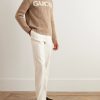 Logo-Intarsia Wool Sweater - OU