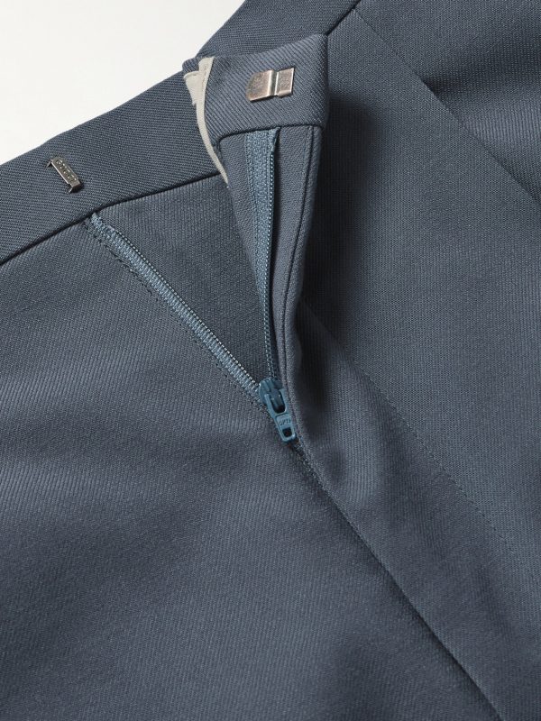 Straight-Leg Wool-Twill Trousers - E1 Straight-Leg Wool-Twill Trousers - E1