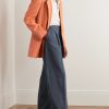 Straight-Leg Wool-Twill Trousers - OU Straight-Leg Wool-Twill Trousers - OU