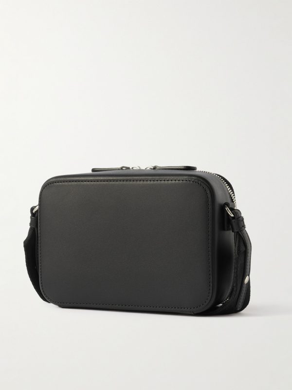 Leather Messenger Bag - BK Leather Messenger Bag - BK