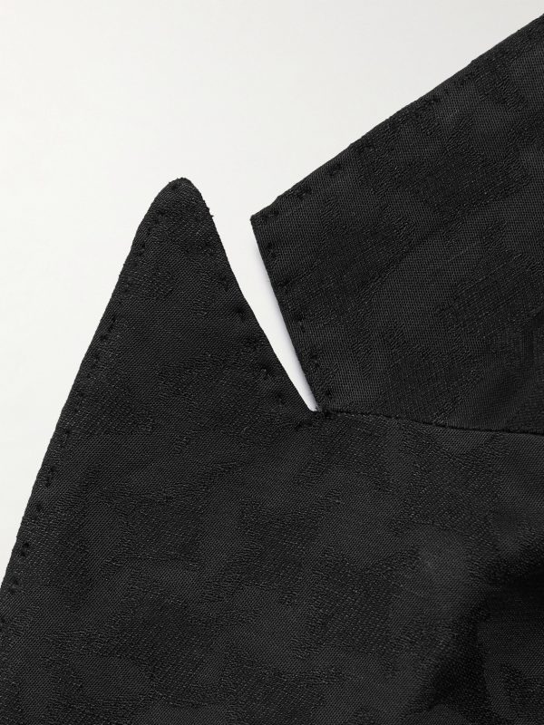 Houndstooth Jacquard Blazer - E1 Houndstooth Jacquard Blazer - E1