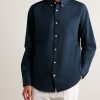 Button-Down Collar Cotton-Poplin Shirt - FR