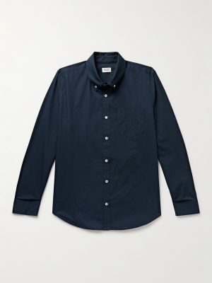 Button-Down Collar Cotton-Poplin Shirt Button-Down Collar Cotton-Poplin Shirt