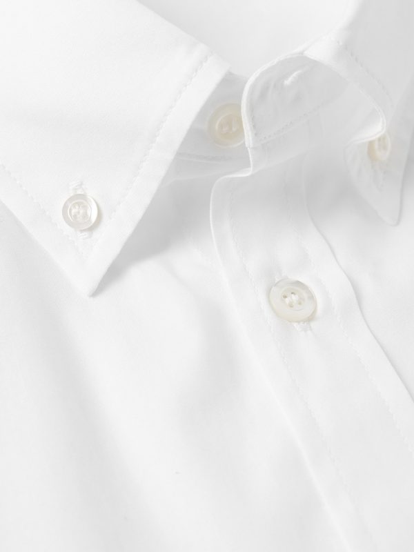 Button-Down Collar Cotton-Poplin Shirt - CU