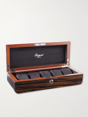 Mayfair Wood 5-Piece Watch Box Mayfair Wood 5-Piece Watch Box