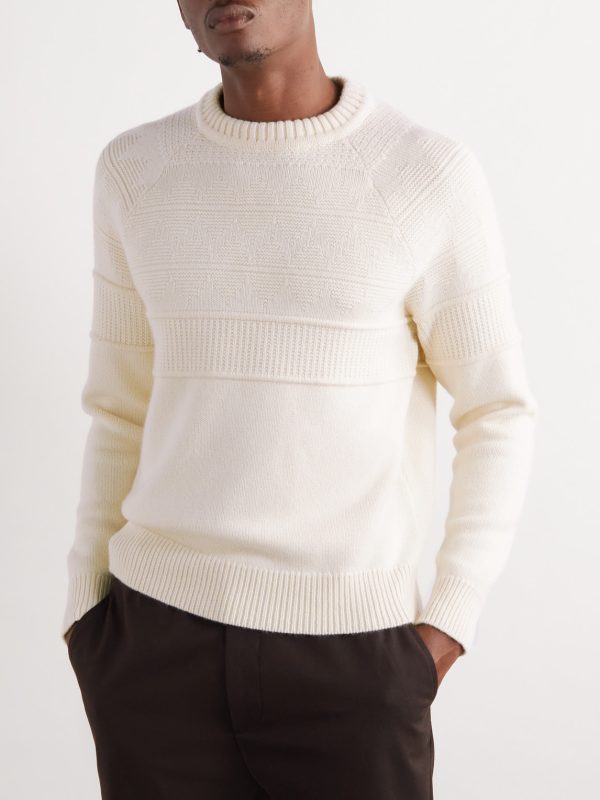 Knitted Cashmere Sweater - FR