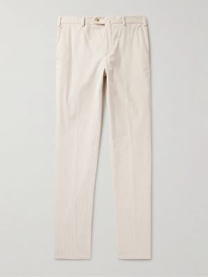 Straight-Leg Cotton-Corduroy Trousers Straight-Leg Cotton-Corduroy Trousers