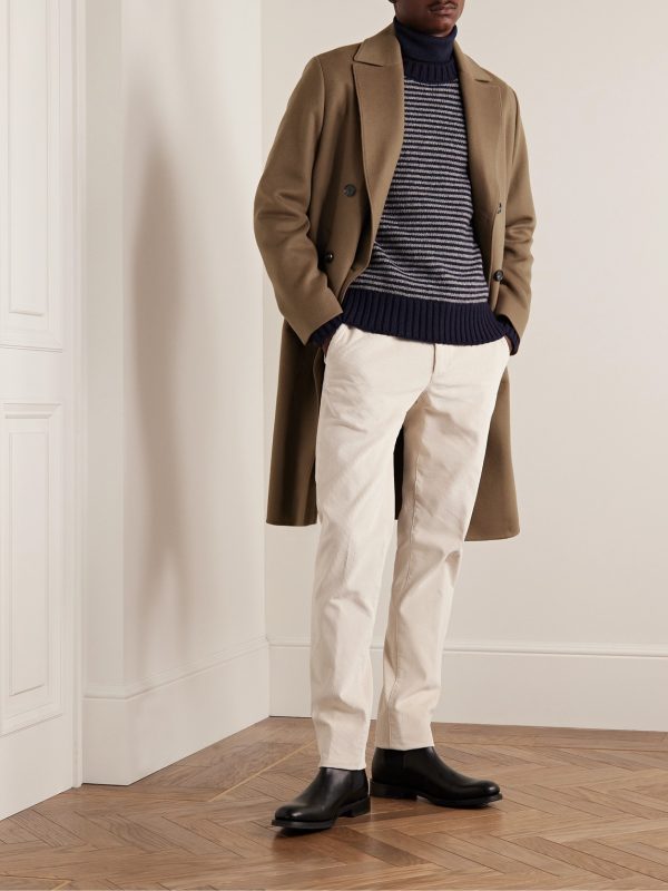 Straight-Leg Cotton-Corduroy Trousers - OU