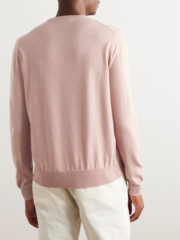 Slim-Fit Baby Cashmere Sweater - BK