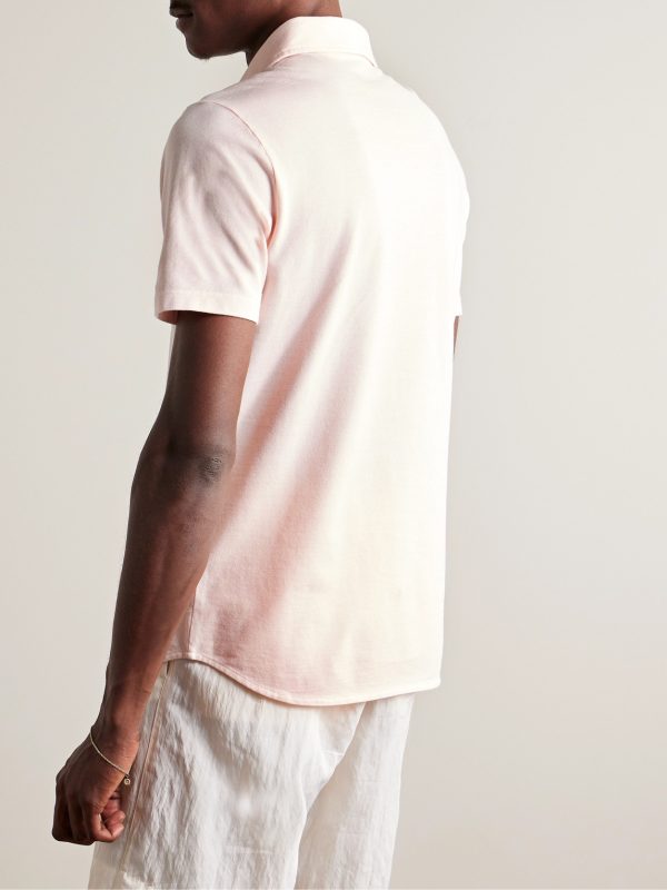 Cotton-Piqué Polo Shirt - BK Cotton-Piqué Polo Shirt - BK