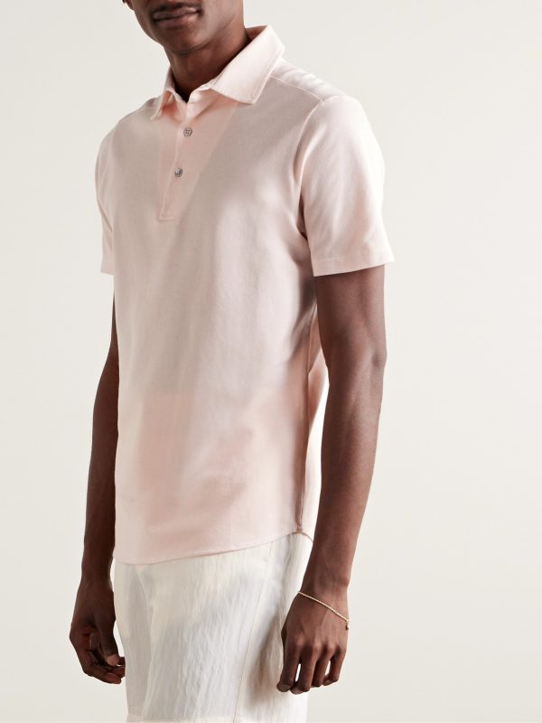Cotton-Piqué Polo Shirt - FR Cotton-Piqué Polo Shirt - FR