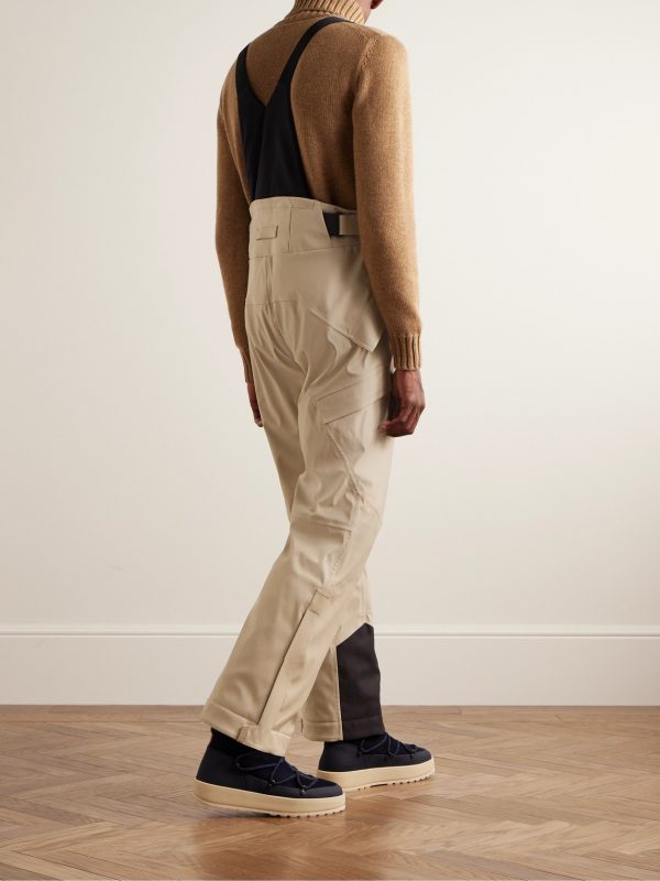 Lech Straight-Leg Padded Storm System® Virgin Wool-Blend Ski Salopettes - BK