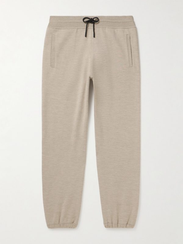 Tapered Cashmere-Jersey Sweatpants Tapered Cashmere-Jersey Sweatpants