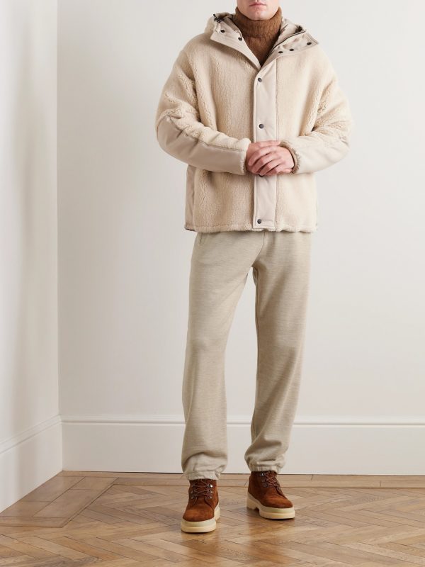 Tapered Cashmere-Jersey Sweatpants - OU Tapered Cashmere-Jersey Sweatpants - OU