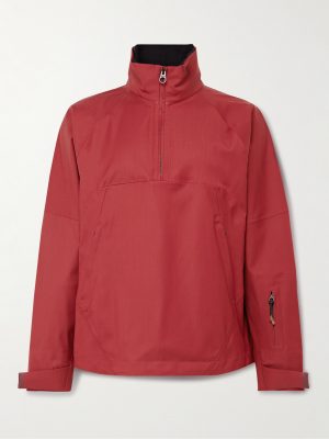 Cardiff Virgin Wool-Blend Half-Zip Ski Jacket