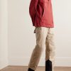 Cardiff Virgin Wool-Blend Half-Zip Ski Jacket - OU