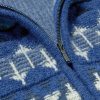 Fair Isle Ribbed-Knit Cashmere Half-Zip Sweater - CU